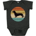thumbnail image 3 of Inktastic Dachshund Dog Retro Sunset Boys or Girls Baby Bodysuit, 3 of 5