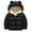 Black, variant on breaise Winter Coats for Kids with Hoods Light Puffer Jacket for Baby Boys Girls, Infants, Toddlers