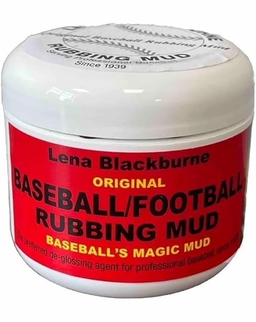 Lena Blackburne Baseball Football Prep Rubbing Mud, Works for Prepping Leather & Synthetic Athletic Balls