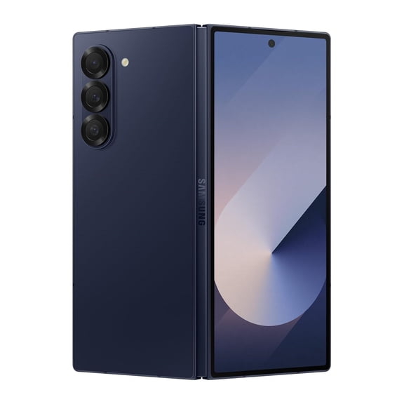Pre-Owned Samsung Galaxy Z Fold6 5G 7.6" 256GB Fully Unlocked, Navy (Fair)