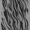 thumbnail image 1 of Ahgly Company Machine Washable Indoor Square Transitional Gunmetal Gray Area Rugs, 6' Square, 1 of 7