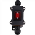 thumbnail image 1 of Interruptor Tipo Impermeable y A Prueba de Lluvia para Exteriores IP65, Fuente de Alimentación de 220 V, Interruptor Intermedio, Conector Eléctrico Alto, 1 of 8
