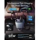 thumbnail image 3 of Cargador de coche LISEN USB C de carga rápida de 57 W para iPhone 16/15, 3 of 7