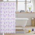 thumbnail image 3 of Manfei Cute Coquette Bowtie Shower Curtain 72Wx78L,Dreamy Princess Bows Bath Curtain, 3 of 5