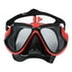 thumbnail image 2 of Gafas de natación para esnórquel, HD, impermeables, antivaho, gafas de buceo con cubierta para la nariz para hombres y mujeres, color rojo YUNYI BRAND  Deportes, 2 of 8
