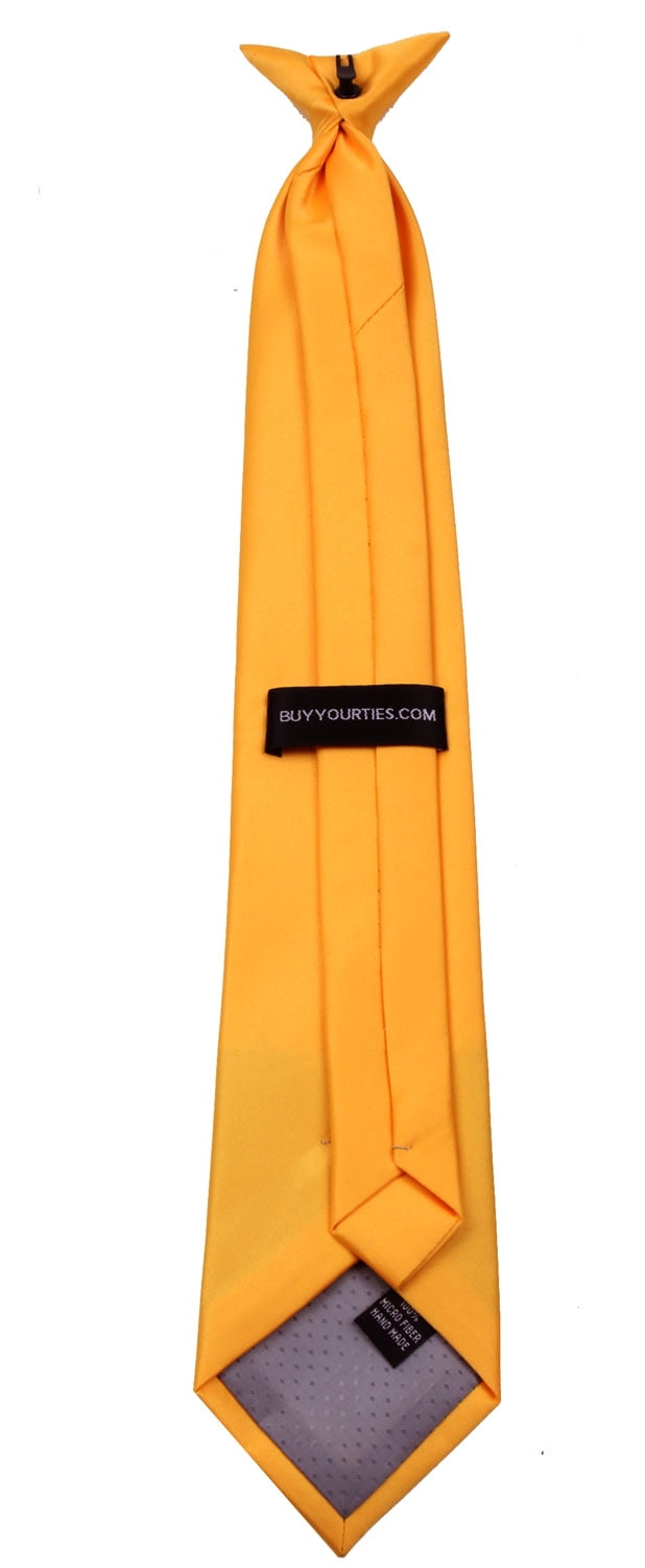 Solid Oasis Boys 14 Clip On Tie
