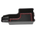 thumbnail image 2 of Center Console Organizer ABS Matte Finish Armrest Storage Box Replacement for Raize 2019+(Red Pad Edge ), 2 of 8