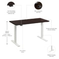 thumbnail image 6 of Move 60 Series 48W Adjustable Standing Desk in Mocha Cherry - Engineered Wood, 6 of 7