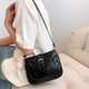 thumbnail image 2 of Bolso de mujer Bandolera con patrón de cocodrilo PU Crossbody Negro FLhrweasw Nuevo, 2 of 5