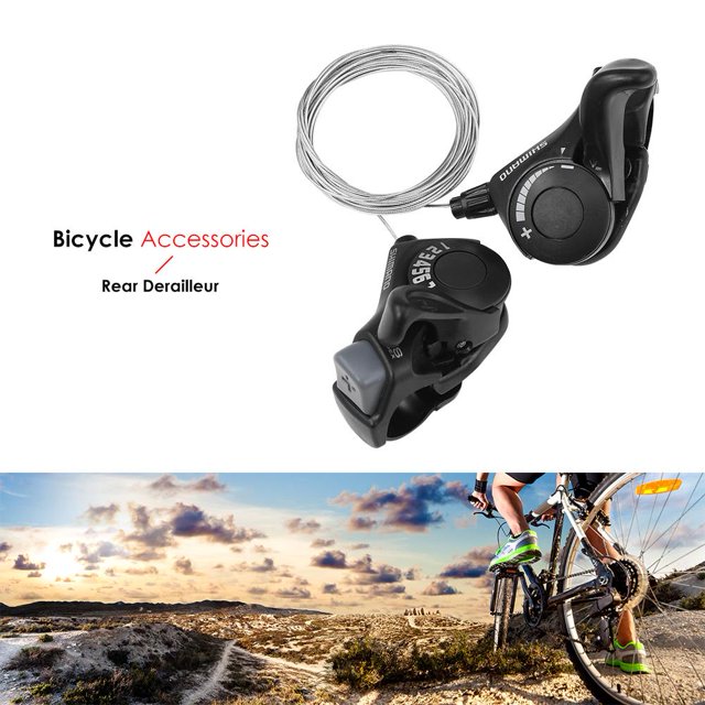 Bicicleta Palanca de cambio de transmisión de bicicleta de montaña con gatillo ABS de 21 velocidades para bicicleta