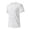 White, variant on Mens UPF50+ Sun Protection Swim Surf Short Sleeve Athletic Shirts Rash Guard Mesh Quick Dry Performance Shirts Big and Tall Size L-5XL White