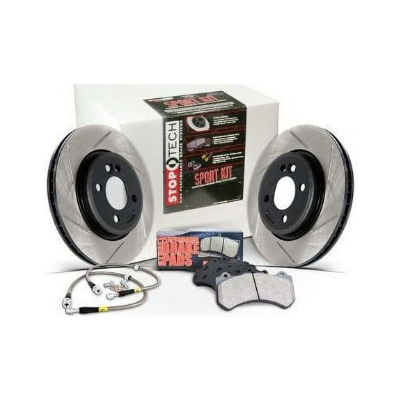 Rear Brake Pad and Rotor Kit - Compatible with 2014 - 2018 Mitsubishi Outlander 2015 2016 2017