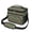 Football Field Green, variant on Football Icon Darkblue Pattern Insulated Lunch Box for Women Men, Medium Leakproof Cooler Bag with Adjustable Strap, 10"x6.7"x8"