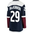 thumbnail image 3 of Women's Fanatics Nathan MacKinnon Navy Colorado Avalanche Alternate Breakaway Player Jersey, 3 of 3