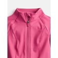 thumbnail image 2 of Athletic Works Girl's Active Sculpt Jacket, Sizes 4-18, 2 of 3