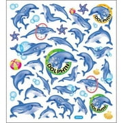 Multicolored Stickers-Dolphin Fun