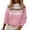 Pink A1, variant on Edvintorg Women's Sweaters Crew Neck Long Sleeve Loose Casual Knit Pullover Top Plus Size Women Clothes S-3XL Blue