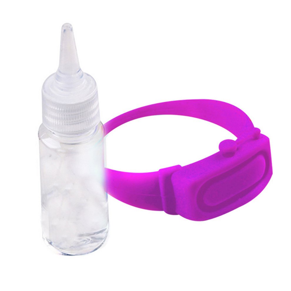 Silicone Gel Wrist Band Hand Sanitizer Silicone Bracelet Squeeze Type