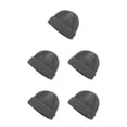 thumbnail image 3 of Gorros de punto de otoño Qarigey gorro informal de lana jersey elástico Hip hop hombres, 3 of 4
