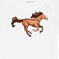 thumbnail image 4 of Inktastic Galloping Brown Horse-stylized illustration Boys or Girls Baby Bodysuit, 4 of 5