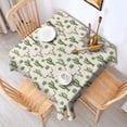 thumbnail image 2 of Beige Buffalo Skull Cactus Succulent Pattern Square Tablecloth,Waterproof Square Table Cover,Wipeable Spillproof Washable Table Cover for Home Kitchen Party Decor 52"x52"(132x132cm), 2 of 6