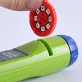 thumbnail image 4 of IMENGL Creative Children's Projection Flashlight Baby Lulling Story Projector Animal Slideshow Toy Gifts Slide Projector Flashlight Projection Lamp Small Flashlight Education Study Educat Artificial, 4 of 9