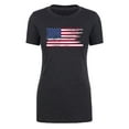 thumbnail image 2 of American Flag T-shirt, Patroitic Shirts, Graphic T-shirts for Women - Charcoal MH200WPATRIOT S3 XS, 2 of 3