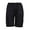 Black, variant on Abcnature Men's Athletic Shorts, Sports Gym Running Short Pants, Men's Multi-pocket Overalls Shorts, Loose Outdoor Shorts, Sports Fitness, Cargo Casual Hiking Shorts Black 3XL
