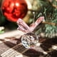 thumbnail image 1 of Figura de mariposa voladora de cristal rosa con base de bola de cristal, colección de figuras, adorno de cristal tallado, estatua de animal coleccionable, 1 of 8