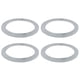 thumbnail image 1 of 4 anillos de sellado de silicona para tapa de taza, prácticos para aislamiento de botellas de vacío (diámetro exterior: 5,0 cm, diámetro interior: 4,0 mm, grosor: 0,26 cm, blanco), 1 of 7