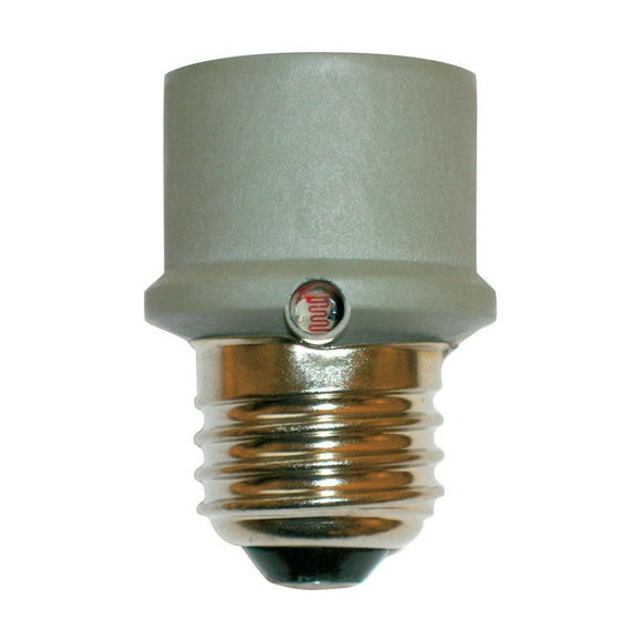 Sensor fotoeléctrico Light Control Amertac del anochecer al amanecer, gris