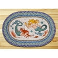 thumbnail image 1 of Earth Rugs 65-386M Mermaids Oval Patch, 1 of 1
