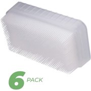 Wilbarger Therapy Brush, 6 Pack Therapressure Brush for Occupational Therapy for Sensory Brushing Designed by Patricia Wilbarger Use as Part of the Wilbarger Brushing Protocol