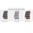 thumbnail image 7 of Winter Women Scarf Tasseled Striped Thick Soft Windproof Rainbow Elegant Vintage Shawl Wraps Warm, 7 of 7
