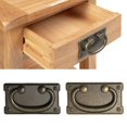 thumbnail image 3 of 4/8Pcs Rustic Handle Oak Furniture Land Style Replacement Handle Black & Bronze, 3 of 3