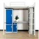 thumbnail image 3 of Cama de dormitorio con armario para niños, escritorio doble, litera tipo Loft para adultos, camas de acero inoxidable con escritorio, 3 of 3