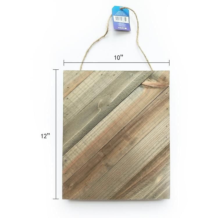 North Shore Wood plank 10"X12"