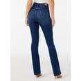 thumbnail image 4 of Sofia by Sofia Vergara Women's and Women's Plus Size Marisol Bootcut Curvy Super High Rise Jeans, 30.5", 32.5" and 34.5" Inseams, Sizes 0-28, 4 of 6