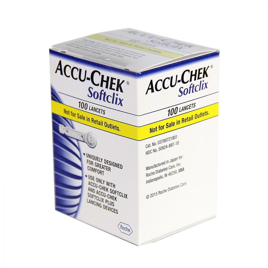 AccuChek SoftClix Lancets 200 Count