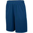 thumbnail image 1 of 1428A Adult Pocketed Training Short - Navy, 3X, 1 of 1