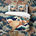 thumbnail image 4 of Pájaro legendario Funda nórdica Funda nórdica japonesa, Basan Juego de cama Mítico, 4 of 5