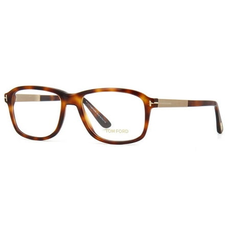 Tom Ford Mens Eyeglasses FT5352-052 Dark Havana Rectangle Full Rim Frames