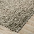 thumbnail image 4 of Allstar Silver Solid Thick Modern Shaggy Area Rug (4' 11" x 6' 11"), 4 of 6