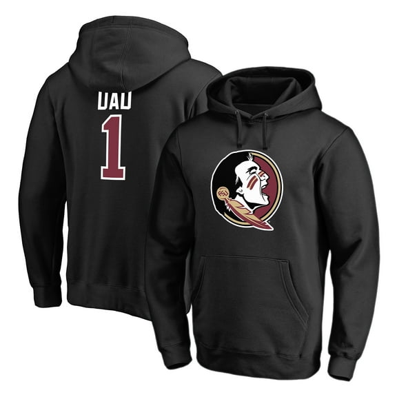 Men's Black Florida State Seminoles #1 Dad Pullover Hoodie