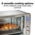 thumbnail image 3 of Hamilton Beach Sure-Crisp Digital Air Fryer Toaster Oven with Rotisserie - 9 x 12, 3 of 8