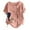 Pink, variant on IROINNID Summer Going Out Tops For Women Loose Round Neck Leisure Short Sleeve Printed Buttons Tops Spring