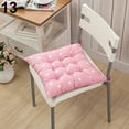 thumbnail image 6 of UDIYO Chair Cushion with Ties Ultra Soft Warm Floor Cushion for Kids Reading Nook Comfortable Square Seat Cushion for Adult 15.7" x 15.7", 6 of 8