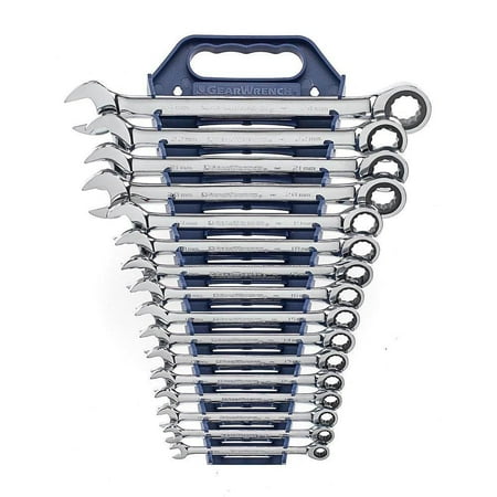 

Metric 72-Tooth Combination Ratcheting Wrench Tool Set (16-Piece)