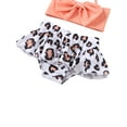 thumbnail image 4 of xiaxaixu Girls Swimming Clothes Set, Halter Neck Tops and Printing Shorts, 4 of 5