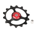 thumbnail image 4 of S SERENABLE Positive/Negative 14 Teeth Guide Wheel Rear Dial Wheel Guide Roller Black, 4 of 5